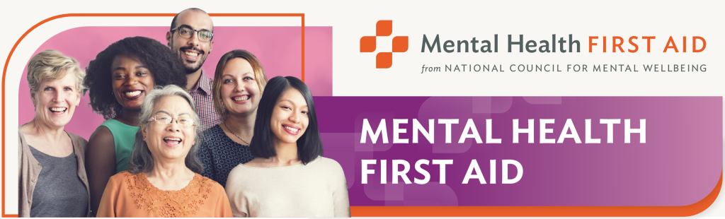 Adult Mental Health First Aid Banner